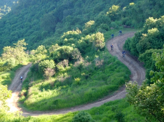  Cycling route 
